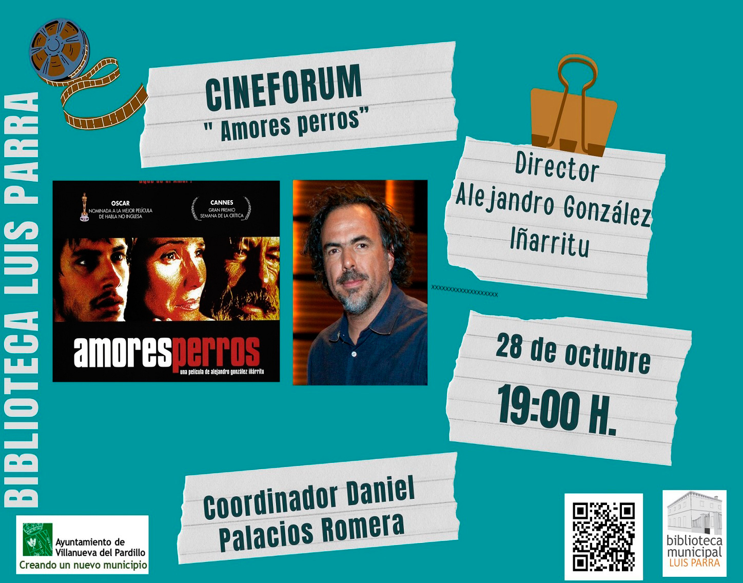 Cineforum, lunes 28 de octubre'24