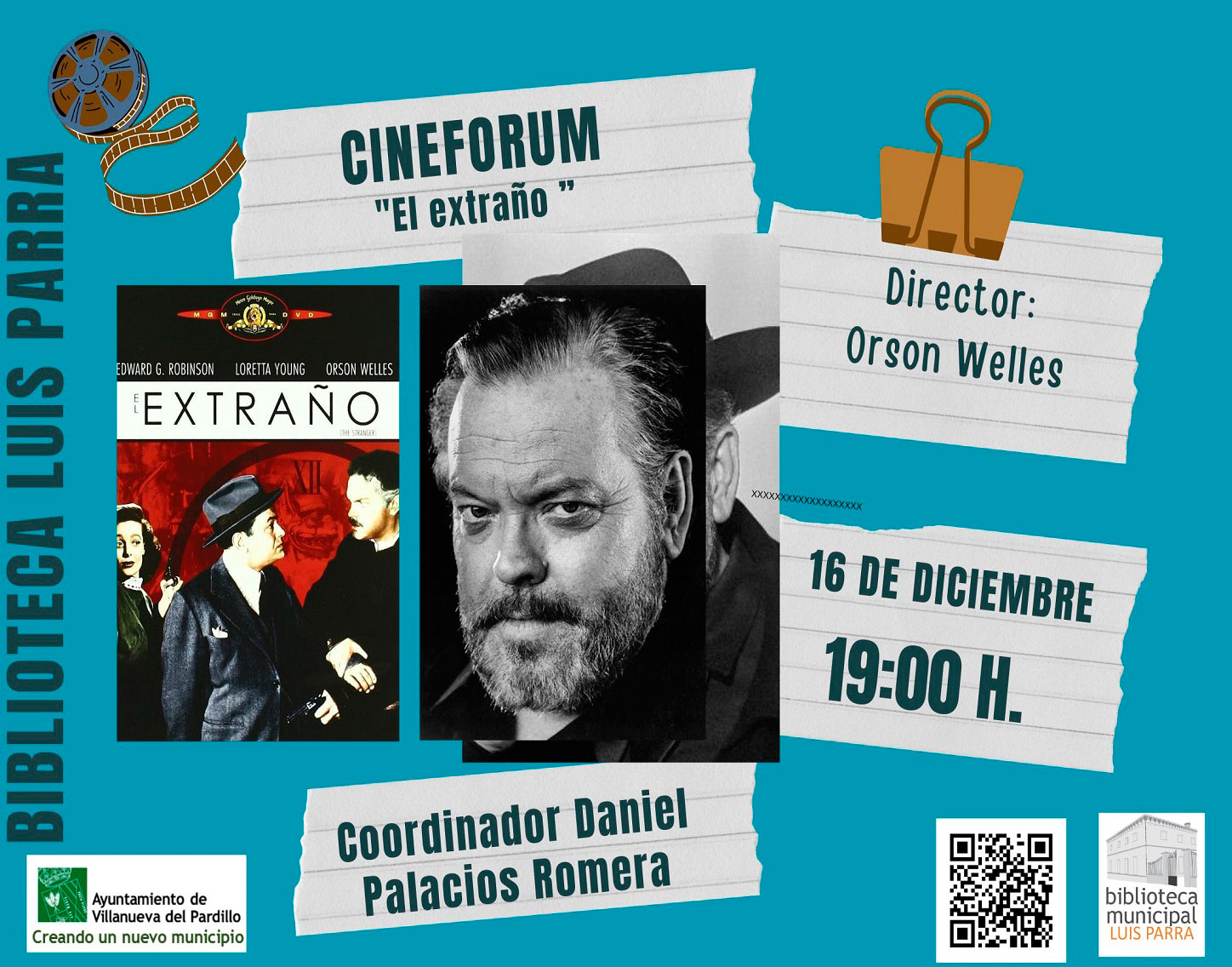 Cineforum, lunes 16 de diciembre'24