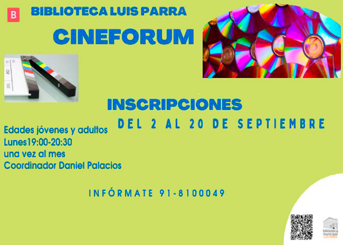 Cineforum, inscripciones'24