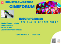 Cineforum, inscripciones'24