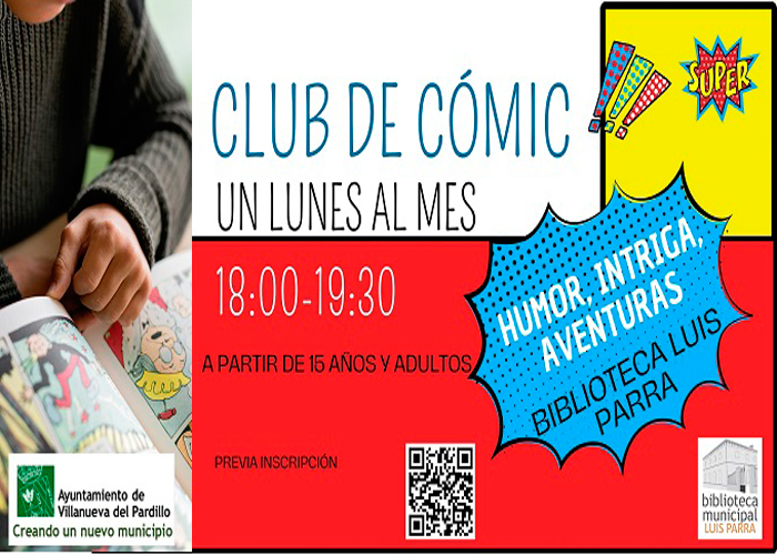 Club de lectura de cómic, inscripciones'24