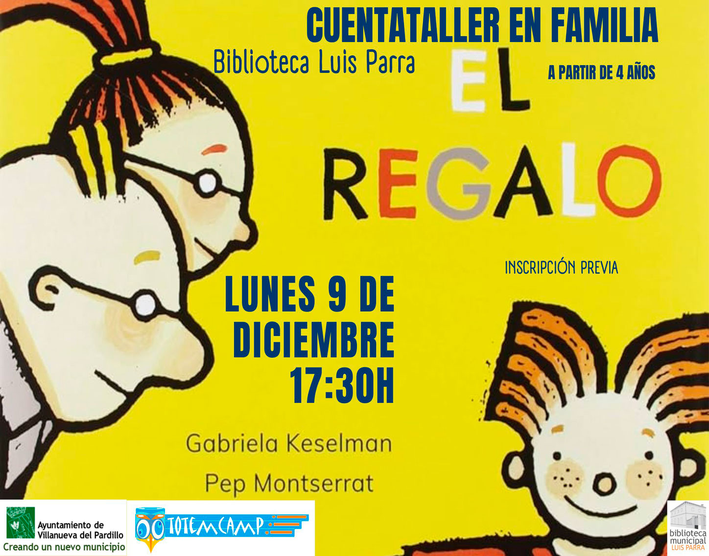 Cuentataller "El Regalo", lunes 9 de diciembre'24