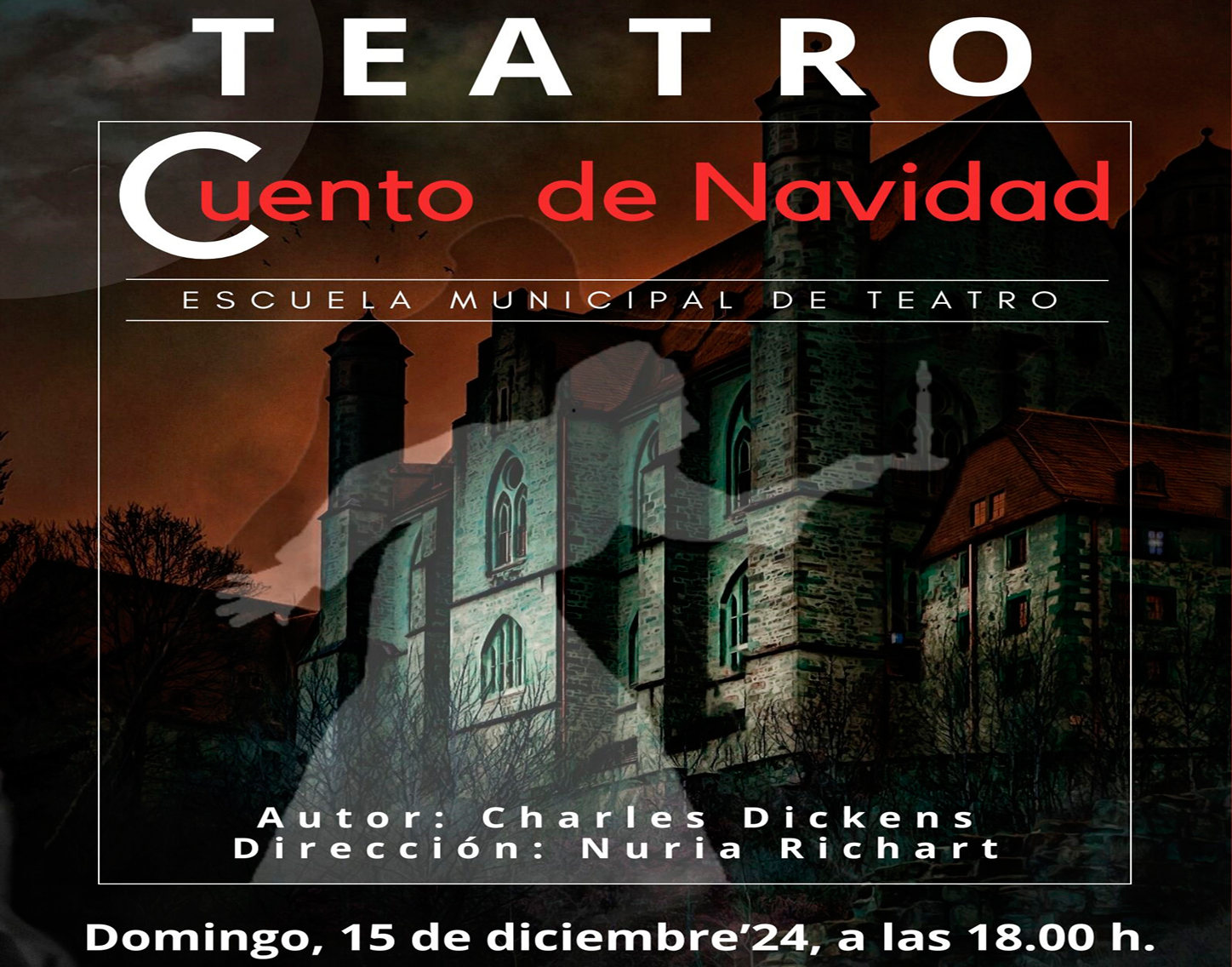 Teatro Familiar "Cuento de Navidad", domingo 15 de diciembre'24