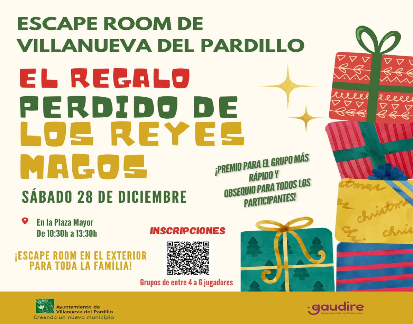 I Escape Room de exterior de Villanueva del Pardillo, 28 de diciembre'24