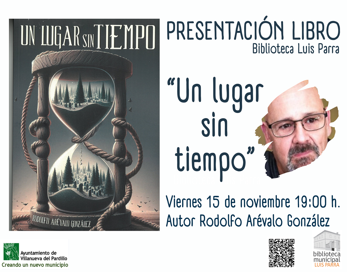 Presentación del libro "Un lugar sin tiempo", 15 de noviembre'24