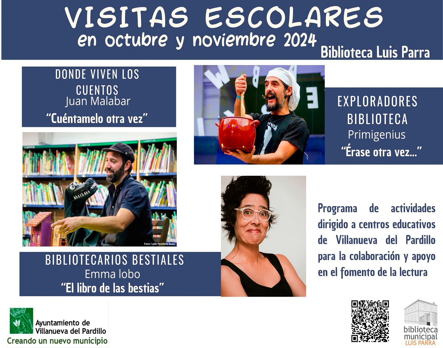 Campaña de visitas de Centros escolares noviembre