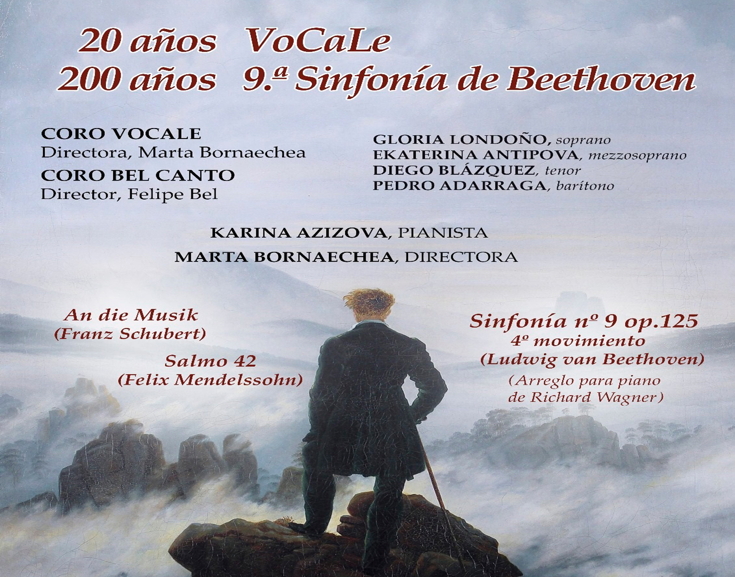 Concierto "9ª Sinfonía de Bethoven", sábado 23 de noviembre'24