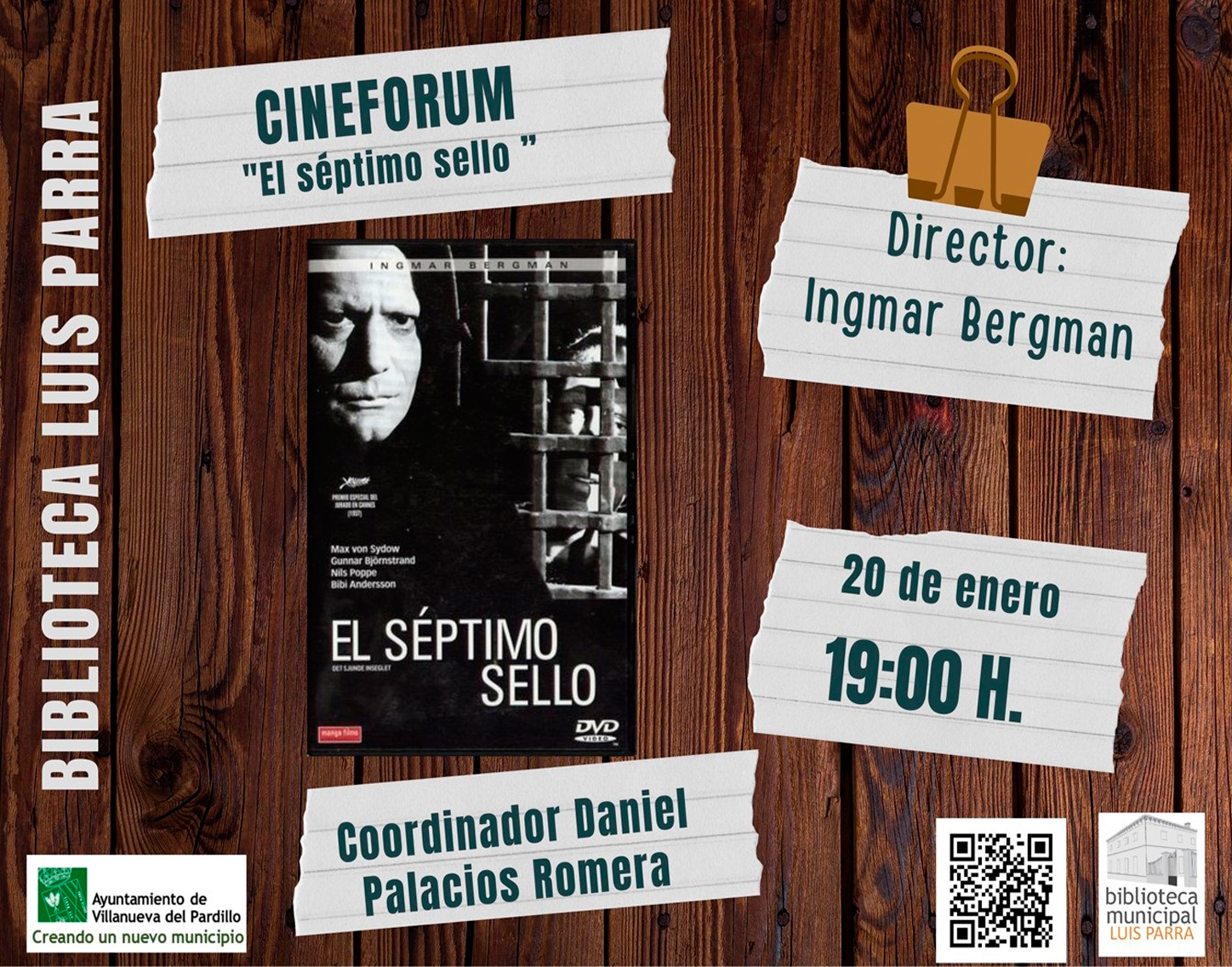 Cineforum, lunes 20 de enero'25