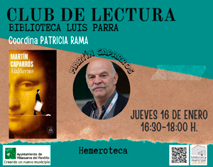 Club de lectura Adultos. Tarde. Jueves 16 de enero'25