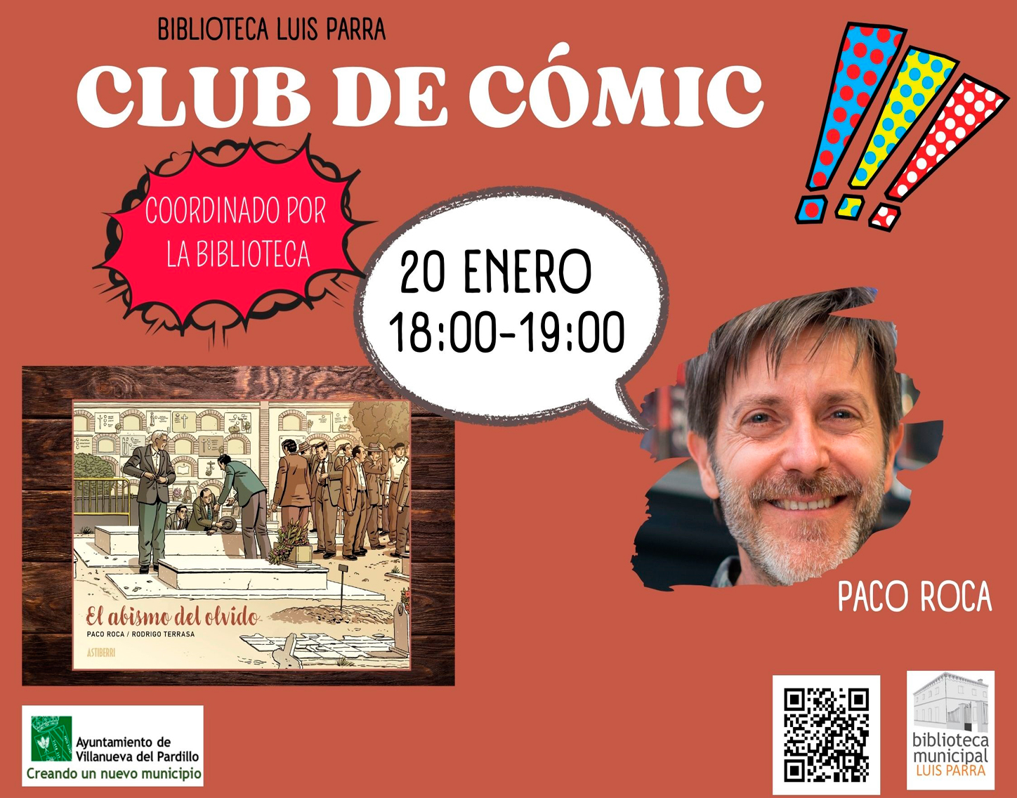 Club de lectura de cómic, lunes 20 de enero'25