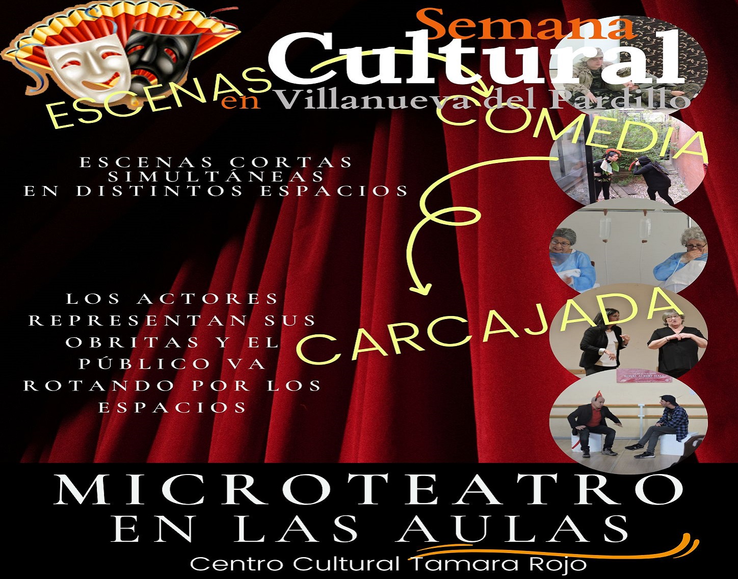 "Microteatro en las aulas", sábado 1 de marzo'25