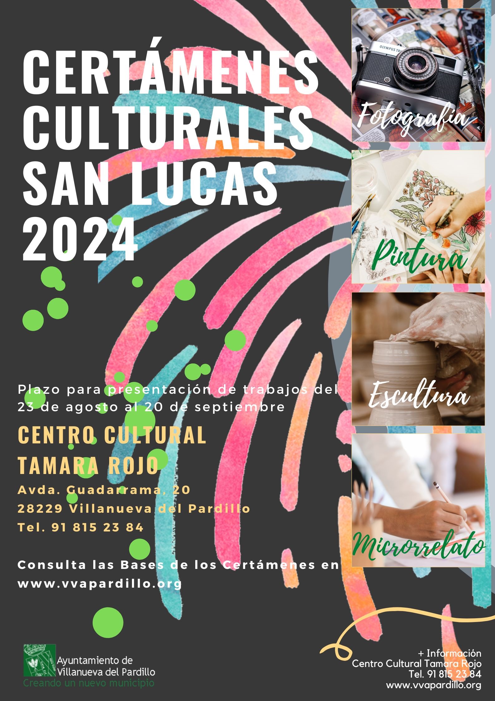 Certámenes culturales “San Lucas 2024” en Villanueva del Pardillo (2)