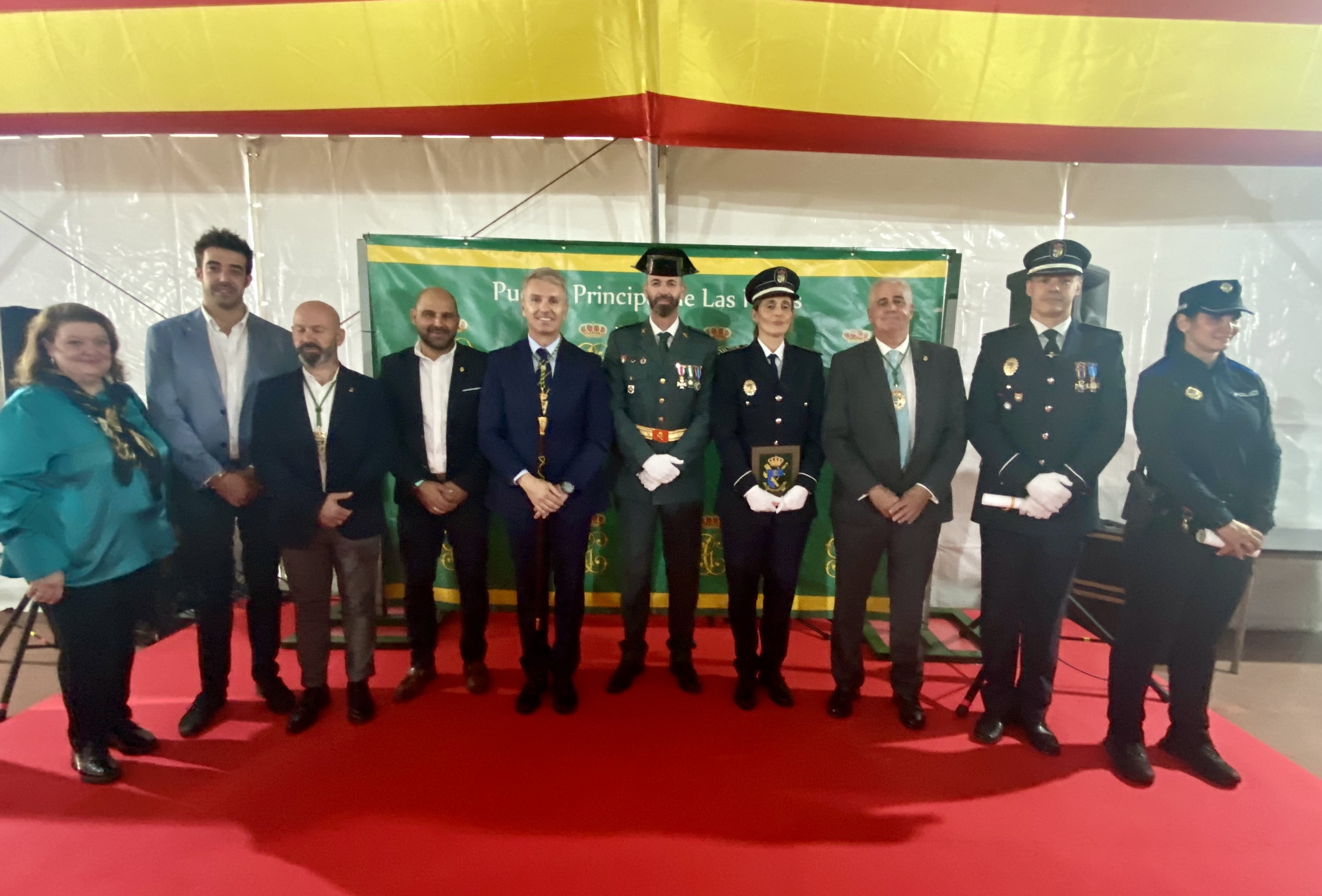 Día de la Hispanidad junto a la Guardia Civil y las Fuerzas y Cuerpos de Seguridad del Estado