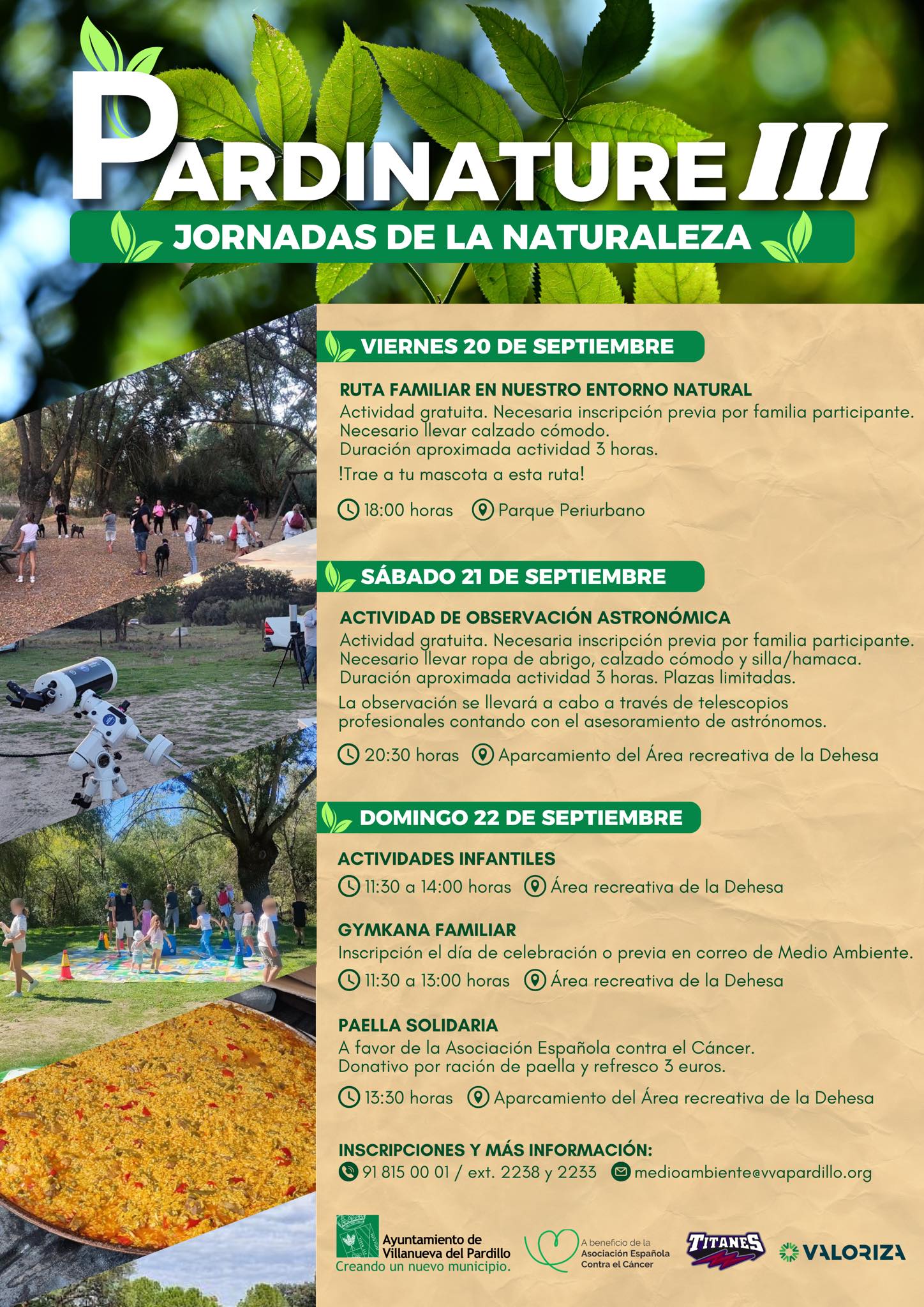 “Pardinature III” Jornadas de la naturaleza