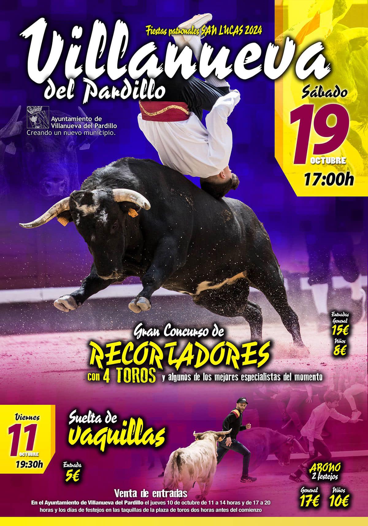 Villanueva del Pardillo acoge eventos taurinos en Fiestas Patronales