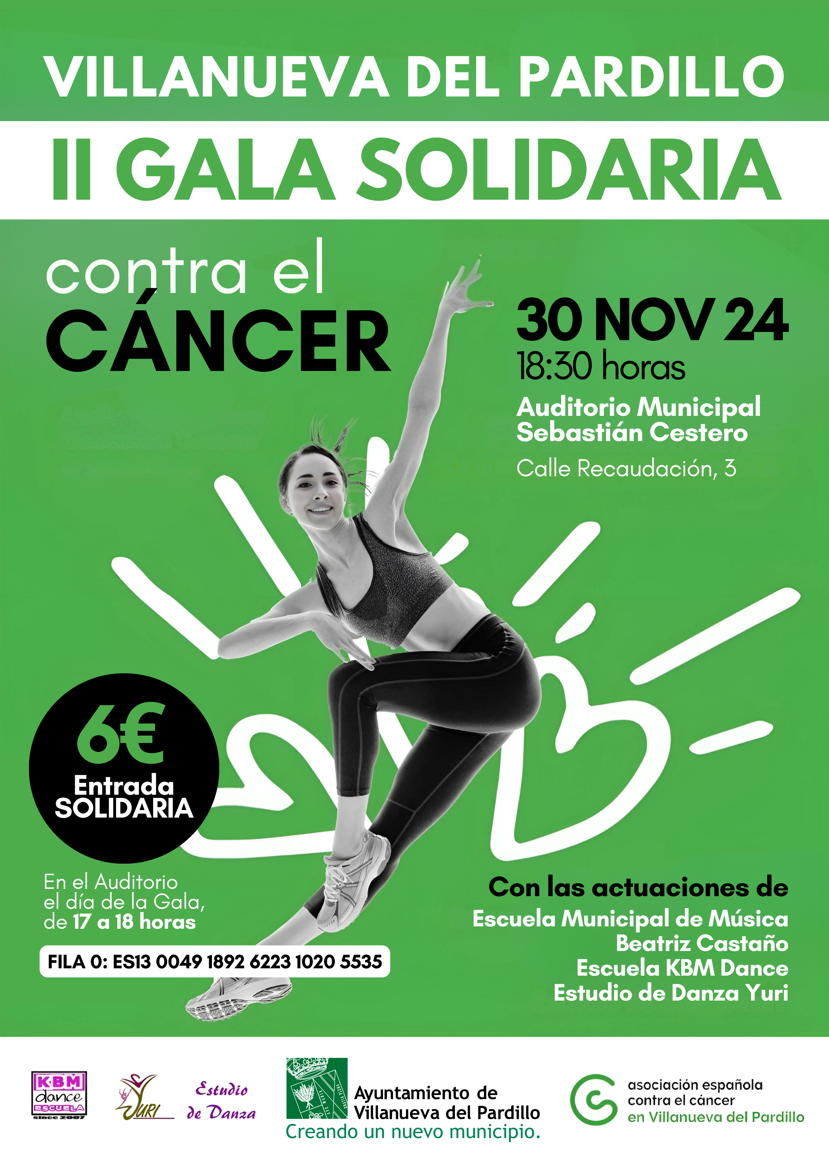 Villanueva Del Pardillo celebra su II Gala Solidaria contra el Cáncer