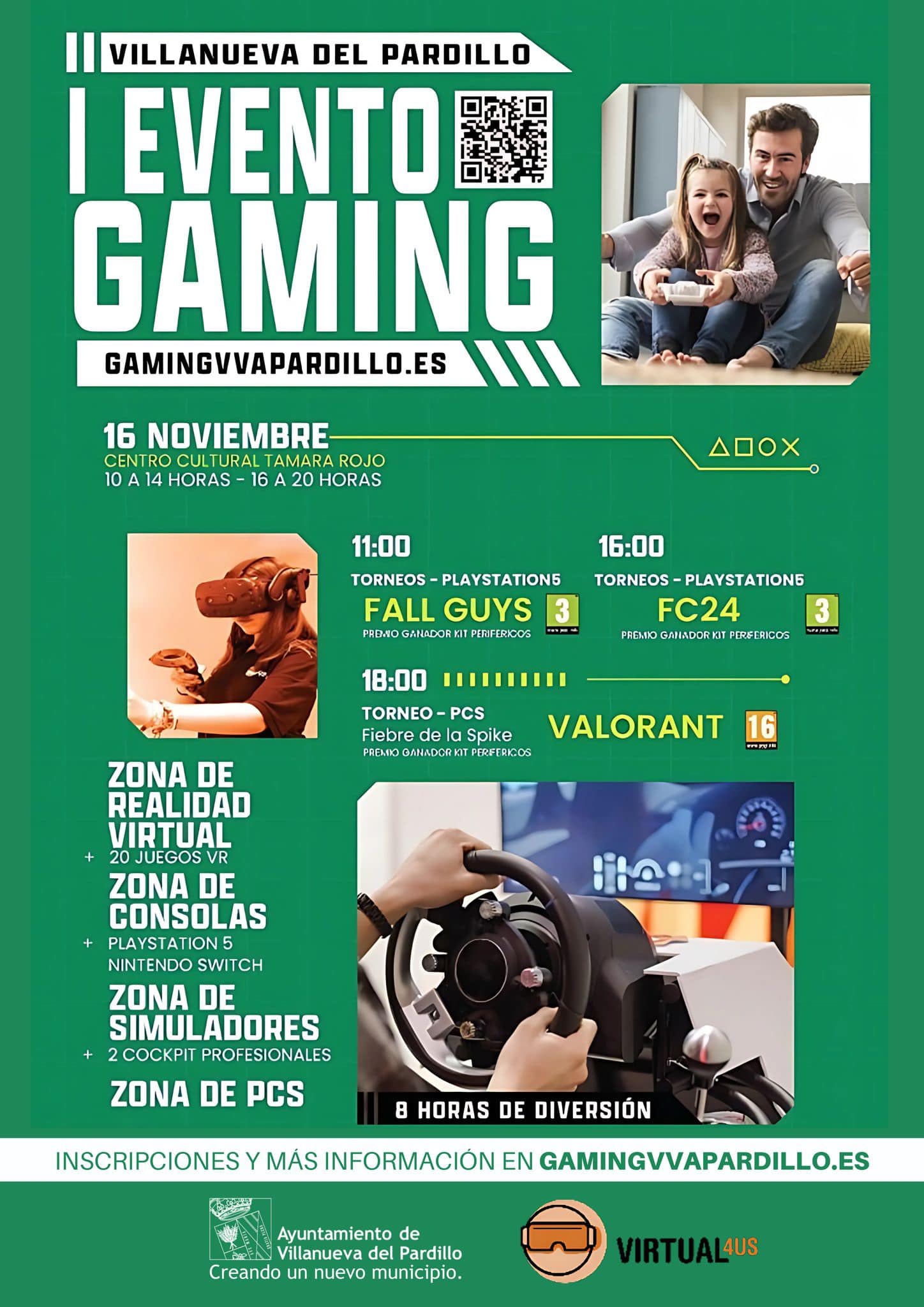 Villanueva del Pardillo organiza el primer Evento Gaming para jóvenes