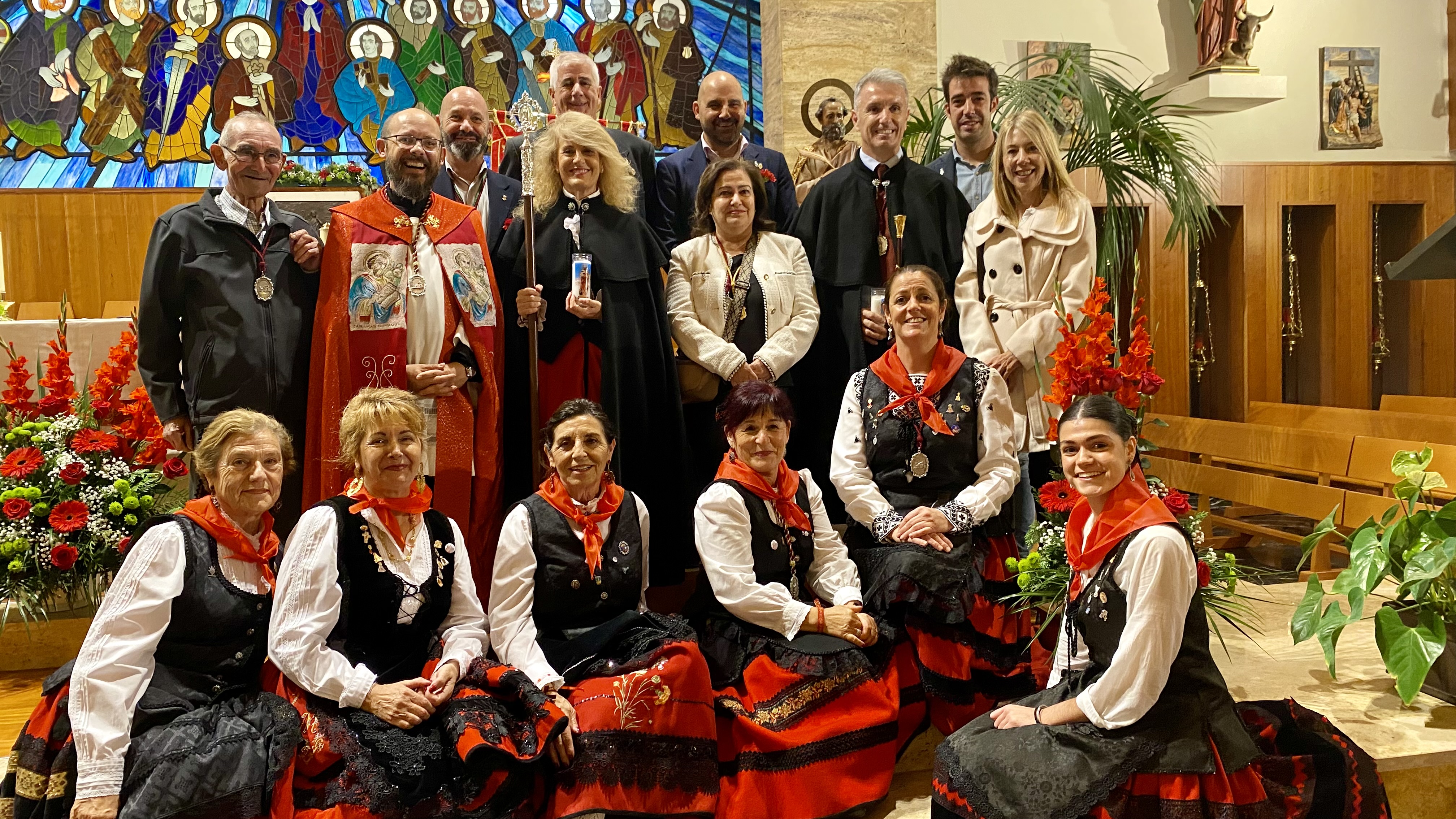 Procesión de la Luz en honor a San Lucas Evangelista en Villanueva del Pardillo