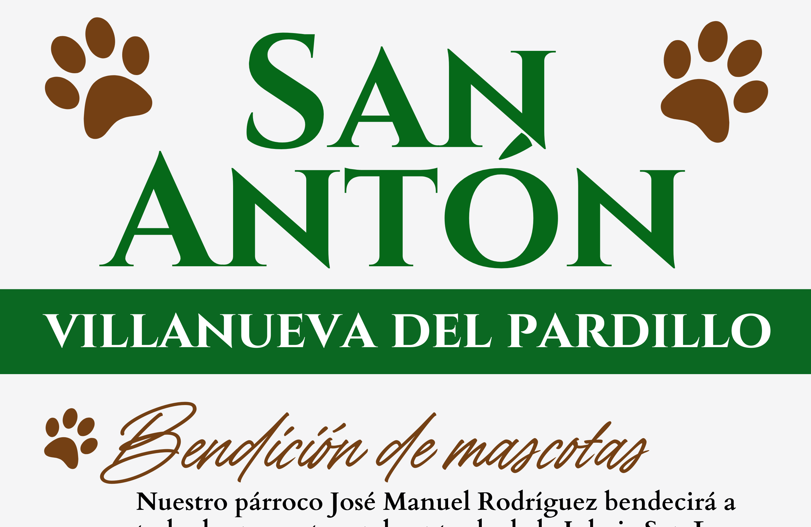 Celebración de San Antón en Villanueva del Pardillo